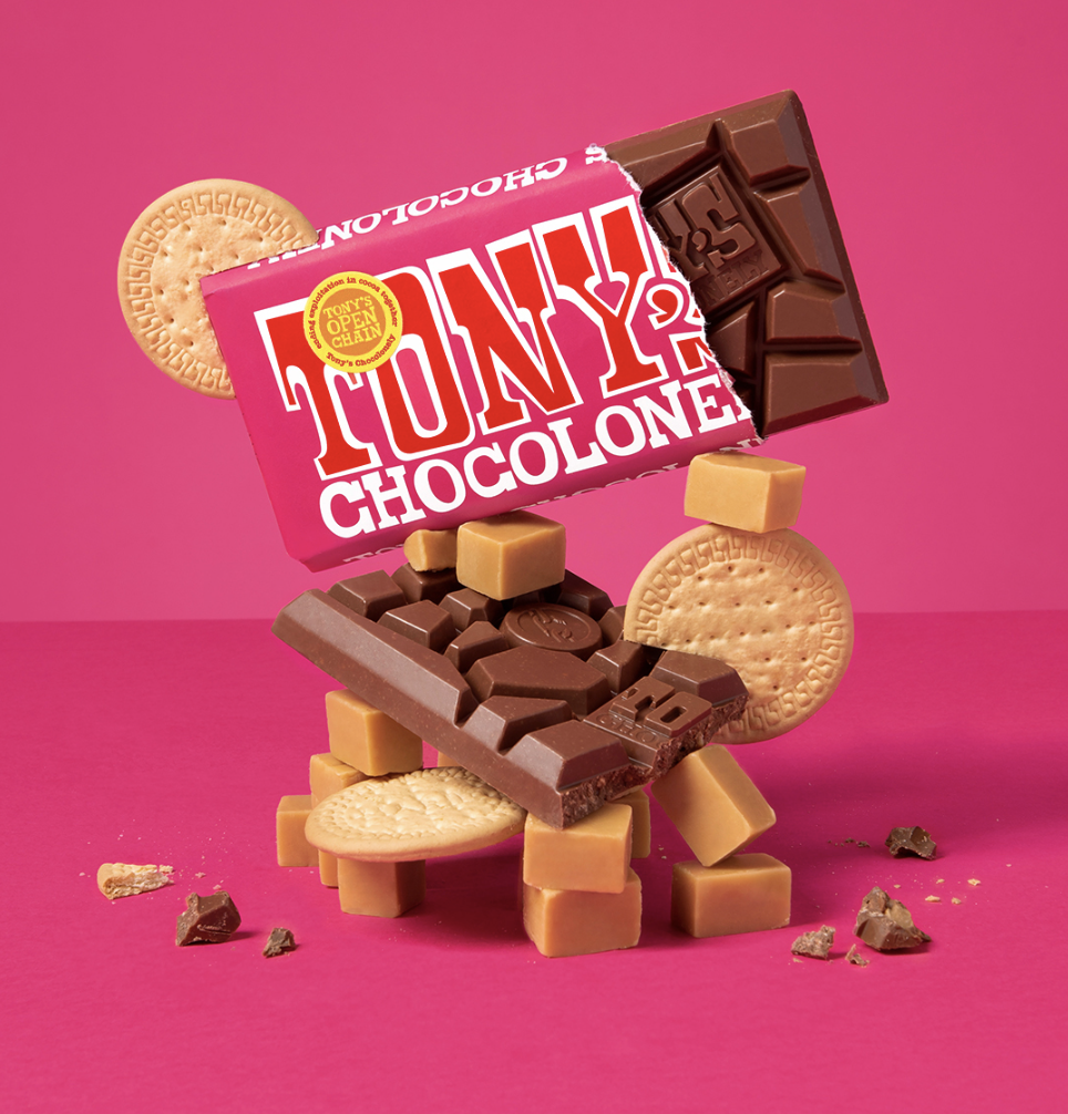Chocolate Tony's Galletita y Leche 180 Gr
