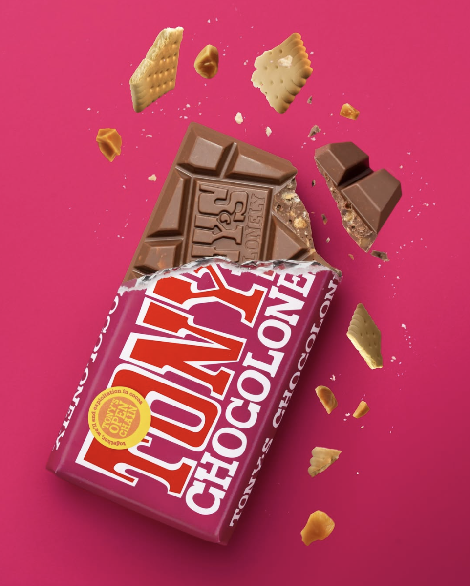 Chocolate Tony's Galletita y Leche 180 Gr